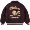 Palace x Betty Boop Brown Varsity Jacket