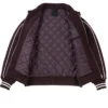 Palace x Betty Boop Brown Wool Varsity Jacket