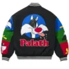 Palace x UGG Looney Tunes Full Snap Wool Varsity Jacket
