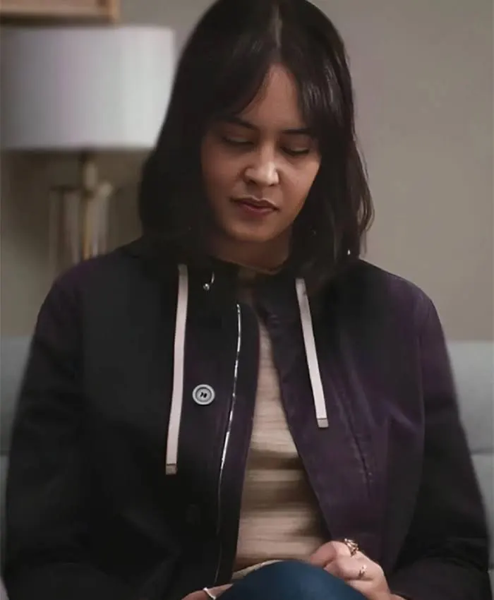 Parachute 2024 Courtney Eaton Purple Jacket