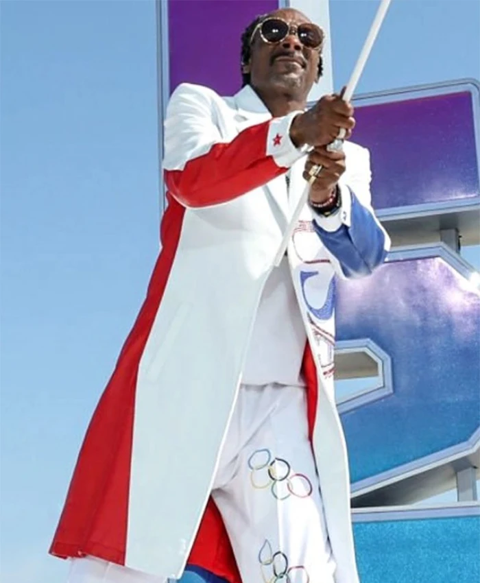 Paris Olympics 2024 Closing Ceremony Snoop Dog USA Coat