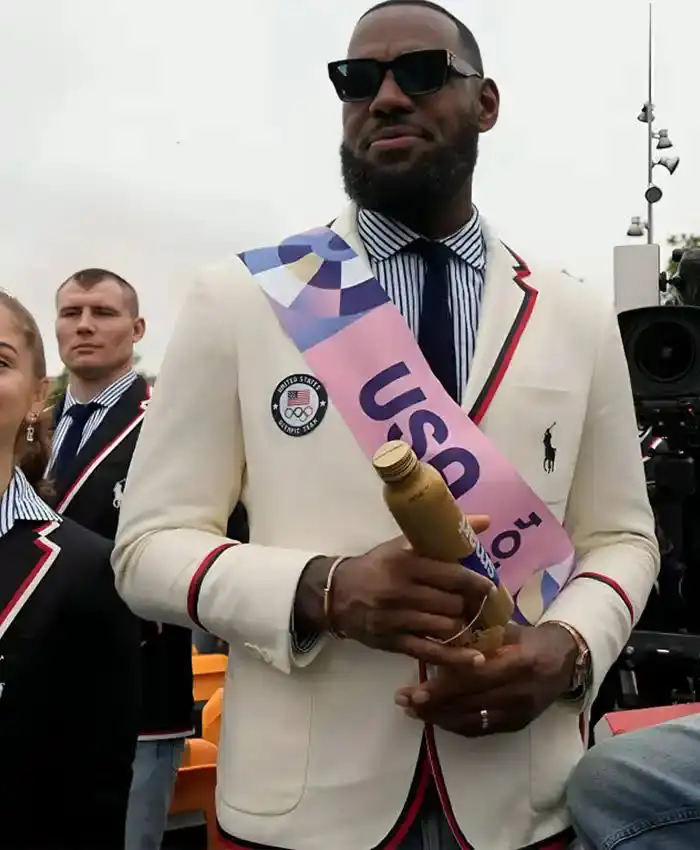 Paris Olympics Lebron James Team USA Blazer 1