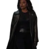 Patina Miller Power Book III Raising Kanan S05 Leather Coat