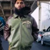 Pelle Pelle Fall 2026 True To Our Roots Green Bomber Leather Jacket