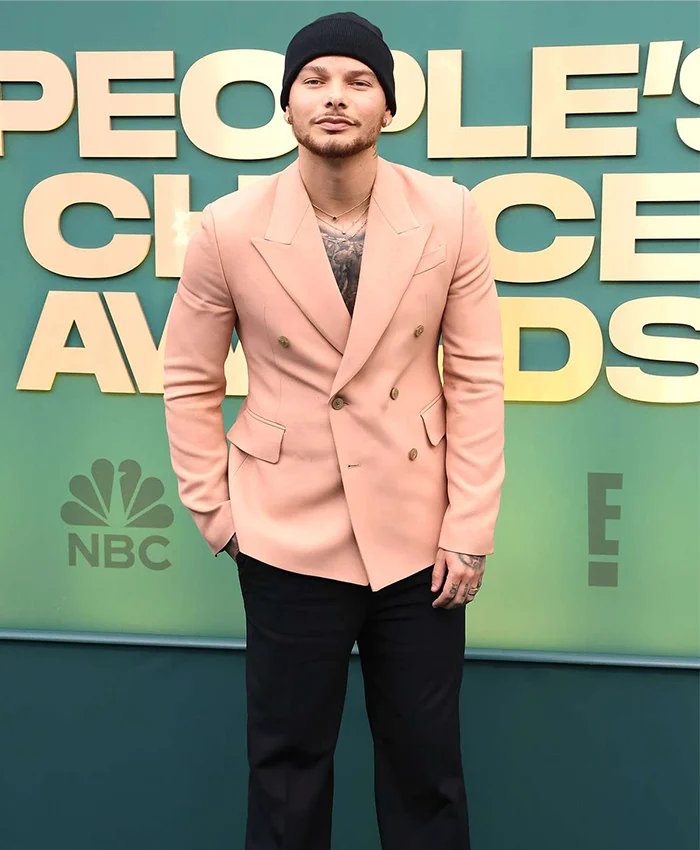 Peoples Choice Awards 2024 Kane Brown Pink Blazer