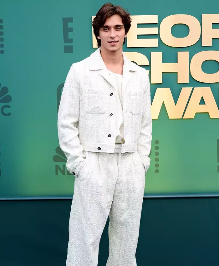 Peoples Choice Awards Josh Richards White Tweed Jacket
