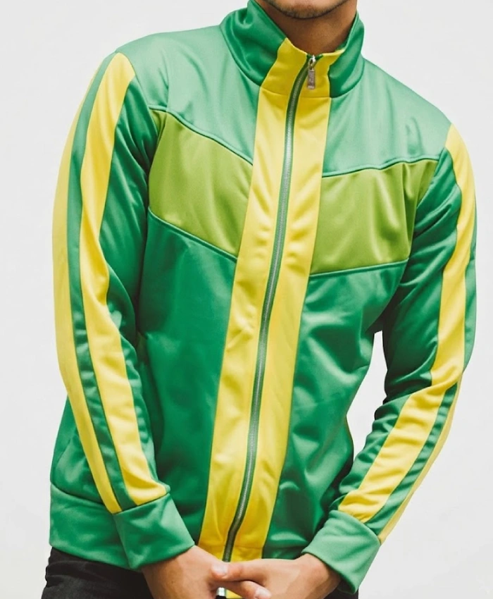 Persona 4 Golden Chie Satonaka Green Leather Jacket
