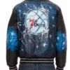 Philadelphia 76ers Black Bomber Jacket Men