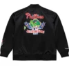 Philadelphia Phillies Mitchell and Ness 2026 MLB All Star Game Black Satin Jacket