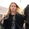 Piper Perabo TV Series Yellowstone Summer Higgins Season 4 Cotton Black Long Coat
