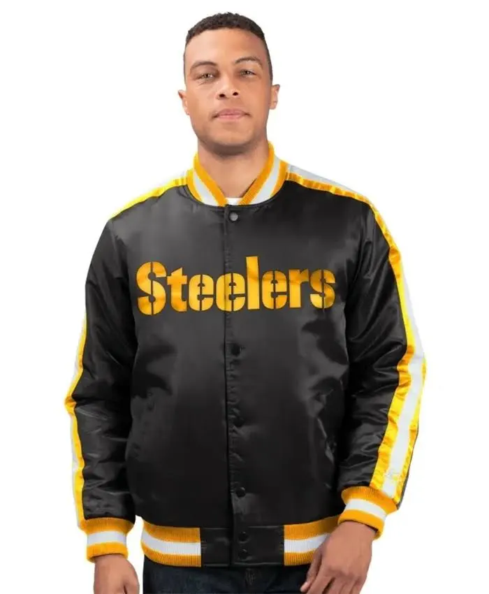 Pittsburgh Steelers Efrain Toy Black Jacket