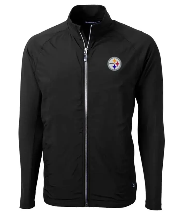 Pittsburgh Steelers Oma Morar Black Full Zip Jacket