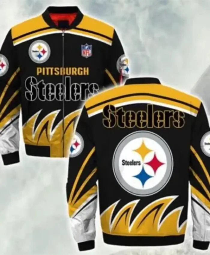 Pittsburgh Steelers Vintage Bomber Jacket