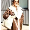 Post Show London Michelle Keegan Shearling Trench Coat