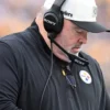 Preseason 2026 Pittsburgh Steelers Mike McCarthy Black Sideline Vest 