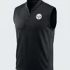 Preseason 2026 Pittsburgh Steelers Mike McCarthy Half Zip Black Sideline Vest 