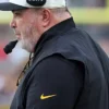 Preseason Pittsburgh Steelers Mike McCarthy Half Zip Black Sideline Vest 