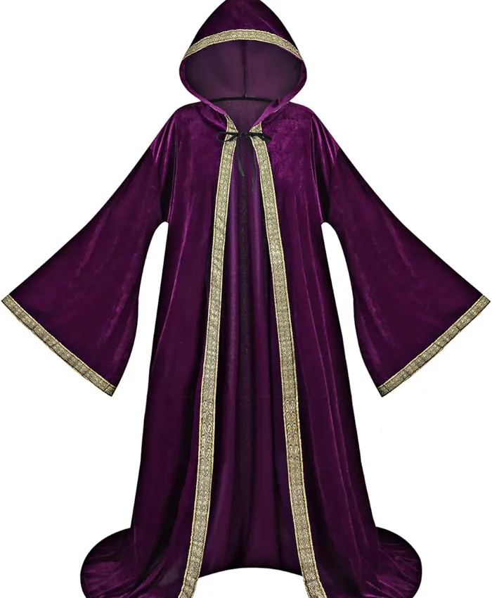 Purple Wizard Halloween Robe