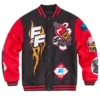 REASON x Fast and Furious Control the Drift Wool Varsity Jacket