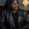 Raquel Thomas Power Book III Raising Kanan S05 Leather Coat