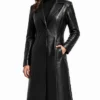Raquel Thomas Power Book III Raising Kanan S05 Leather Coat Womens