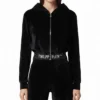 Real Housewives Ultimate Girls Trip S05 Teresa Giudice Black Philipp Plein Jacket