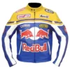 Red Bull Bike Racing Leather Jacket For Sale