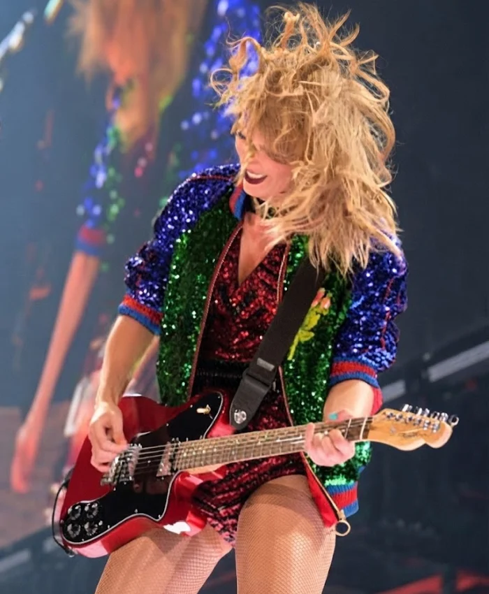 Reputation Tour Taylor Swift Sequin Bomber Jacket