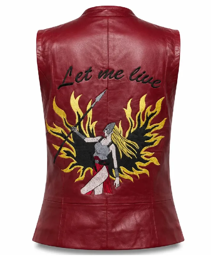 Resident Evil Claire Redfield Leather Vest