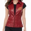 Resident Evil Claire Redfield Maroon Vest