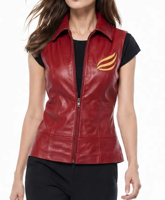 Resident Evil Claire Redfield Maroon Vest