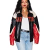 Rihanna Martine Rose Logo Jacket
