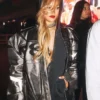 Rihanna Racing F1 Grand Prix of Las Vegas Black Racing Jacket