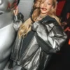 Rihanna Racing F1 Grand Prix of Las Vegas Racing Leather Jacket