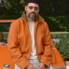 Ronnie Fieg Kith BMW Orange Bomber Jacket
