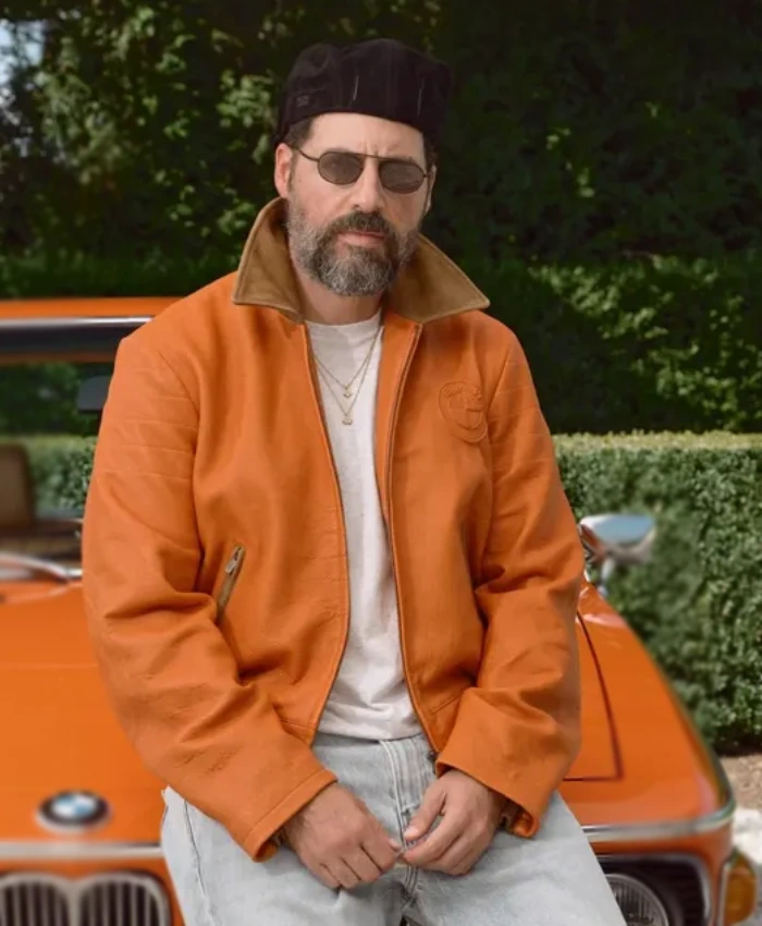 Ronnie Fieg Kith BMW Orange Bomber Jacket