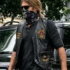 Movie Runner 2026 Black Biker leather Vest