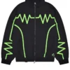 SEGA 2000 Video Game Jet Set Radio Black Track Jacket