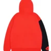 SEGA Universe Character Sonic Shadow the Hedgehog Red and Black Fleece Hooded Jacket
