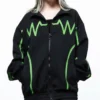SEGA Video Game Jet Set Radio Black Track Jacket