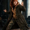Sadie Sink Spider man Brand New Day Movie 2026 Jean Grey Leather Coat