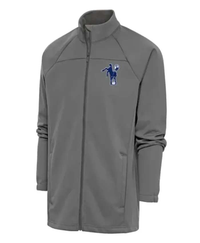 Samuel Indianapolis Colts Grey Full Zip Jacket