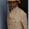 Samuel L. Jackson Movie Argylle 2024 Samuel L. Jackson Beige Coat