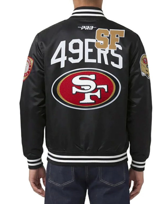 San Francisco 49ers Black Jacket