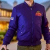 Scream Kenny Top Story Crew Blue Bomber Jacket