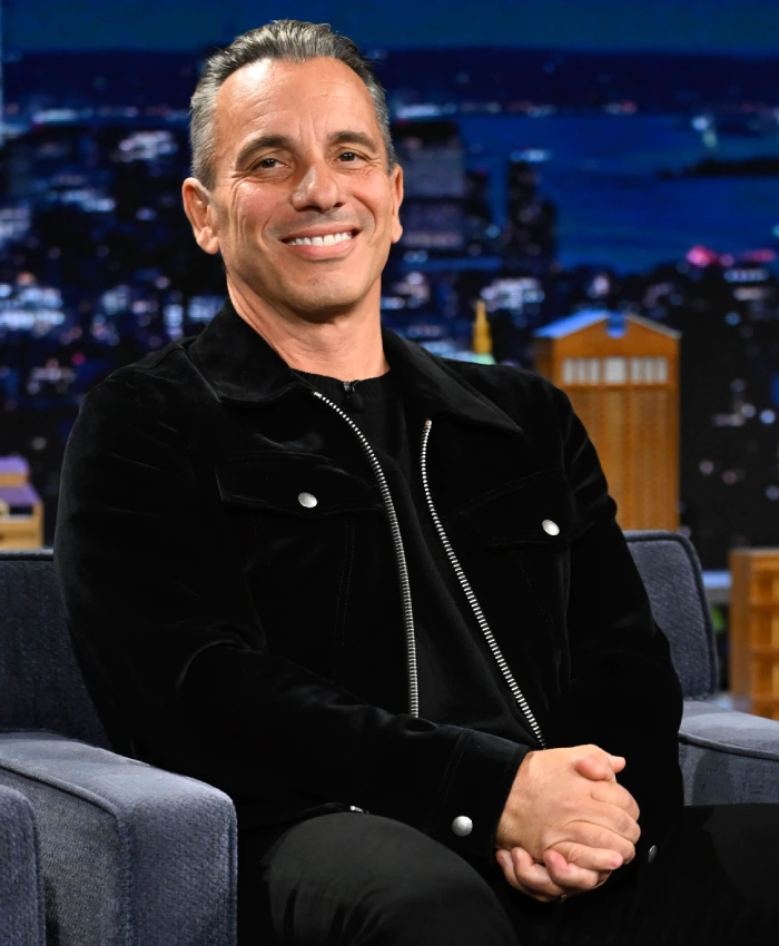 Sebastian Maniscalco The Tonight Show black Jacket