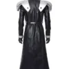 Sephiroth Final Fantasy VII Remake Video Game Long Black Trench Coat