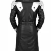Sephiroth Final Fantasy VII Remake Video Game Long Leather Black Trench Coat