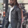 Shaboozey NBCs Today 2026 Black Leather Blazer