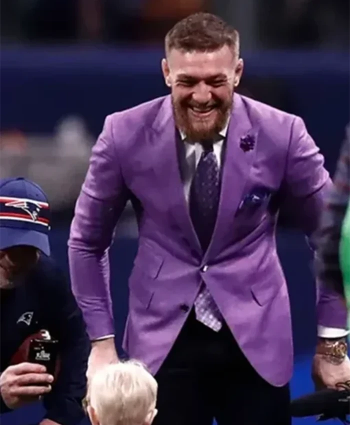Conor McGregor Purple Suiting Suit - Image 2